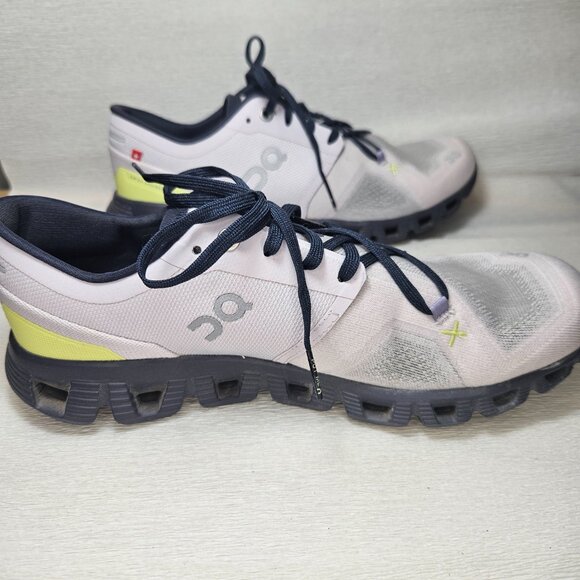 On Cloud X 3 Orchid/Iron Size 10W Worn Maybe One Time - Picture 2 of 8